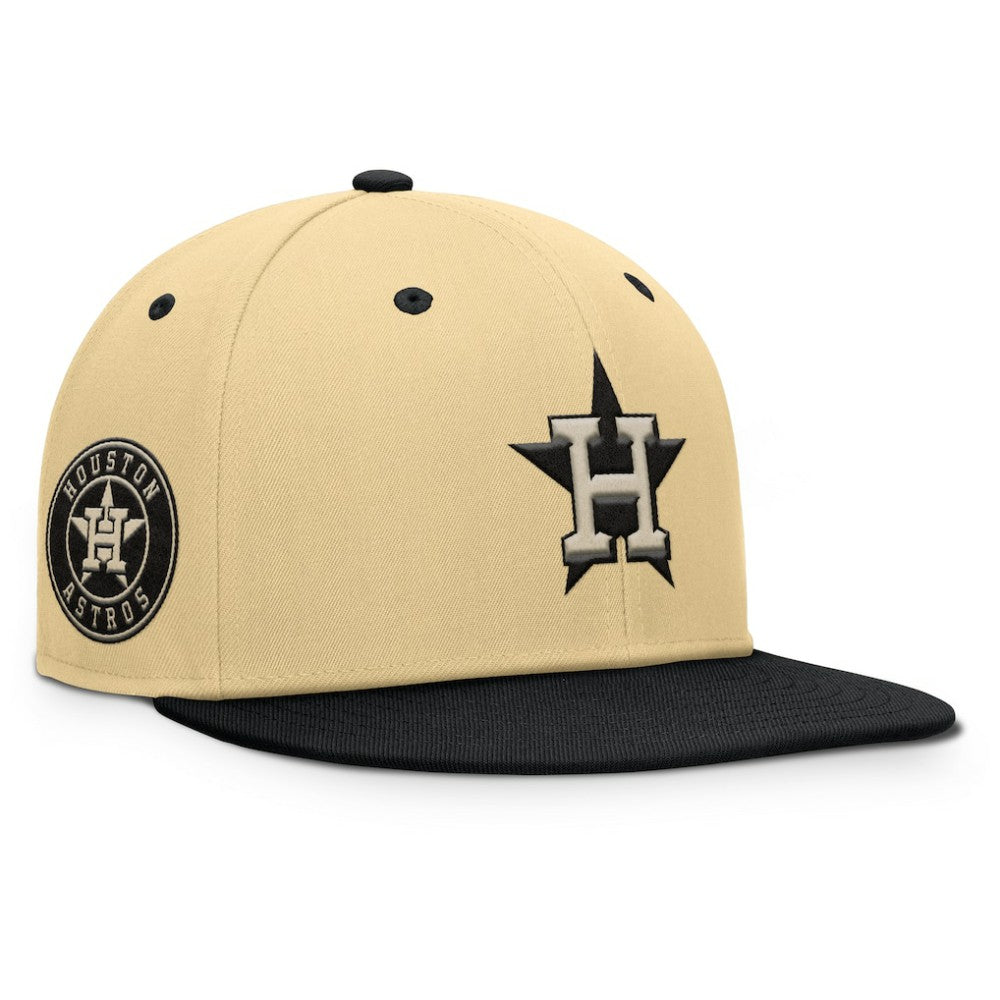 Khaki Houston Astros Fanatics Duel Adjustable Hat