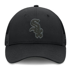 Black Chicago White Sox Fanatics Launch Adjustable Trucker Hat