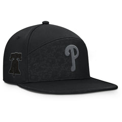 Black Philadelphia Phillies Fanatics Platoon Adjustable Hat
