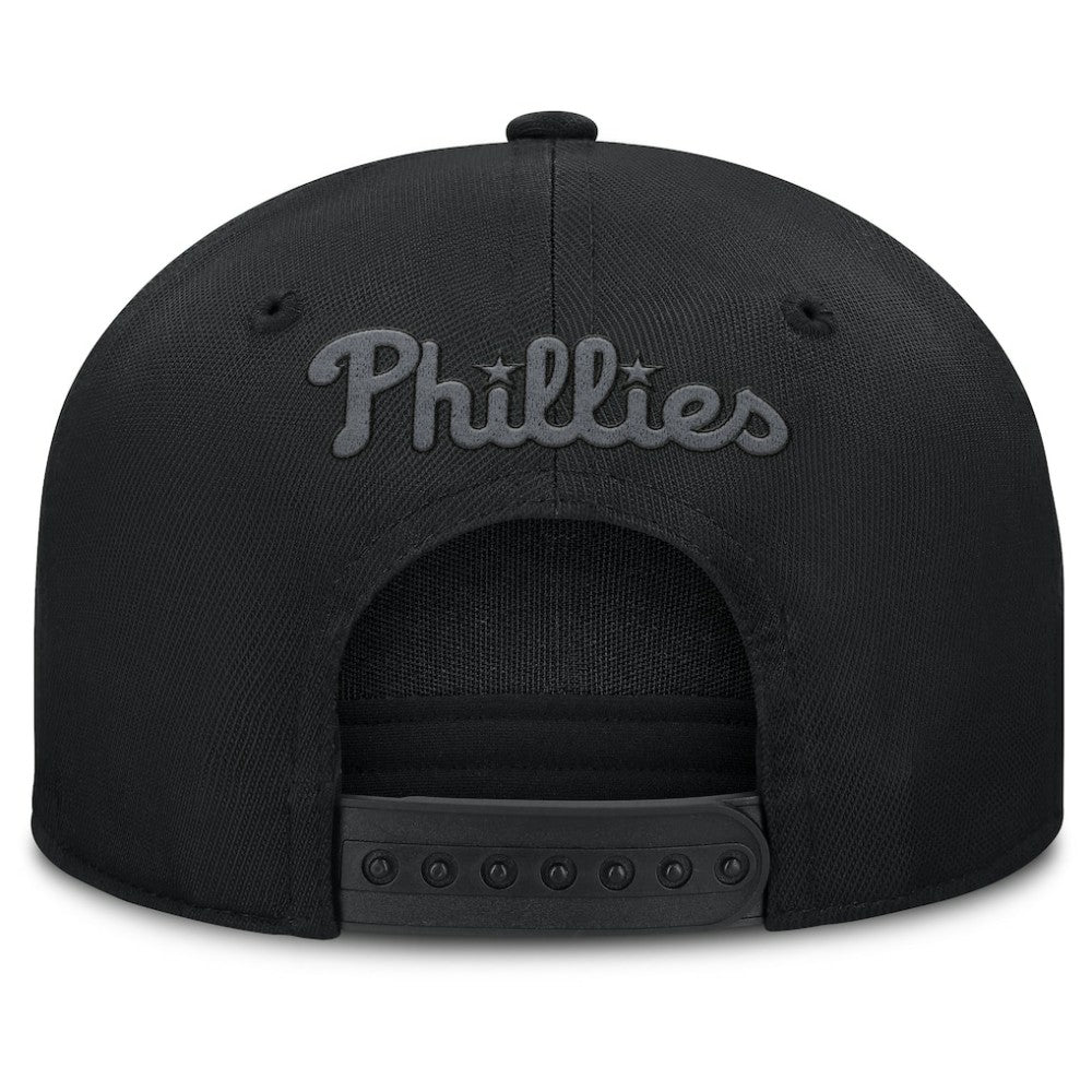 Black Philadelphia Phillies Fanatics Platoon Adjustable Hat