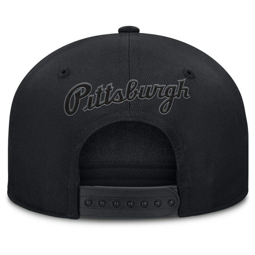 Black Pittsburgh Pirates Fanatics Platoon Snapback Hat