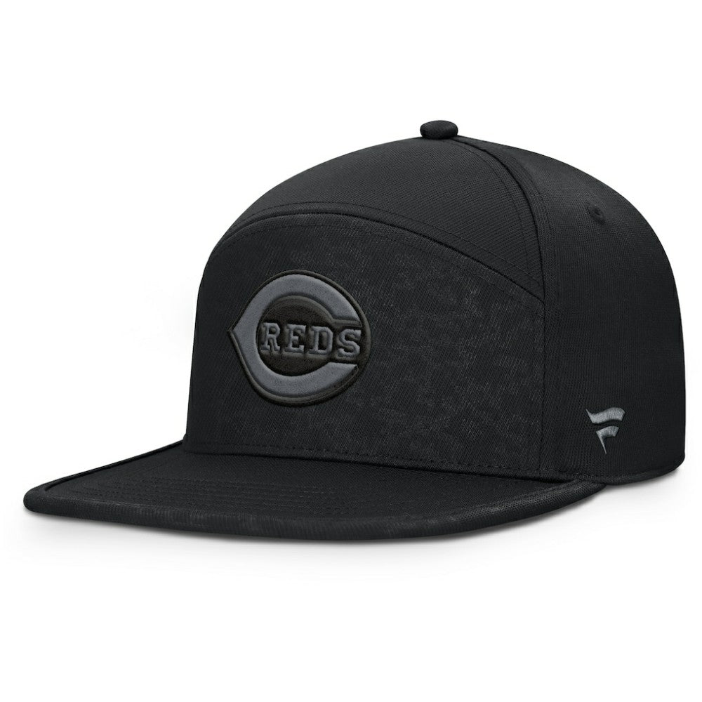 Black Cincinnati Reds Fanatics Platoon Snapback Hat
