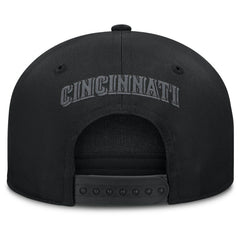 Black Cincinnati Reds Fanatics Platoon Snapback Hat