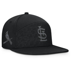 Black St. Louis Cardinals Fanatics Platoon Snapback Hat