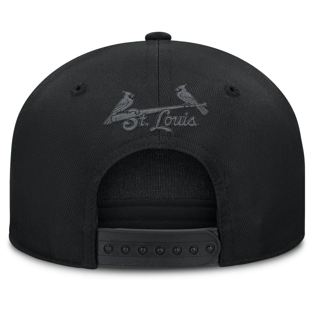 Black St. Louis Cardinals Fanatics Platoon Snapback Hat
