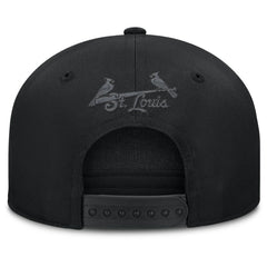 Black St. Louis Cardinals Fanatics Platoon Snapback Hat