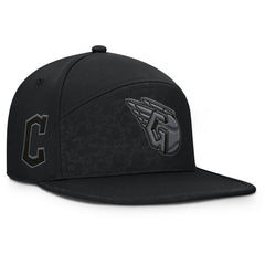 Black Cleveland Guardians Fanatics Platoon Snapback Hat
