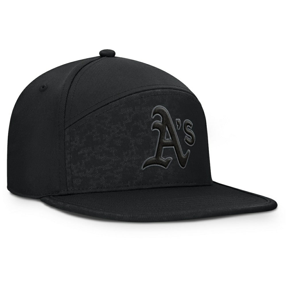 Black Athletics Fanatics Platoon Adjustable Hat