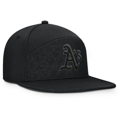 Black Athletics Fanatics Platoon Adjustable Hat