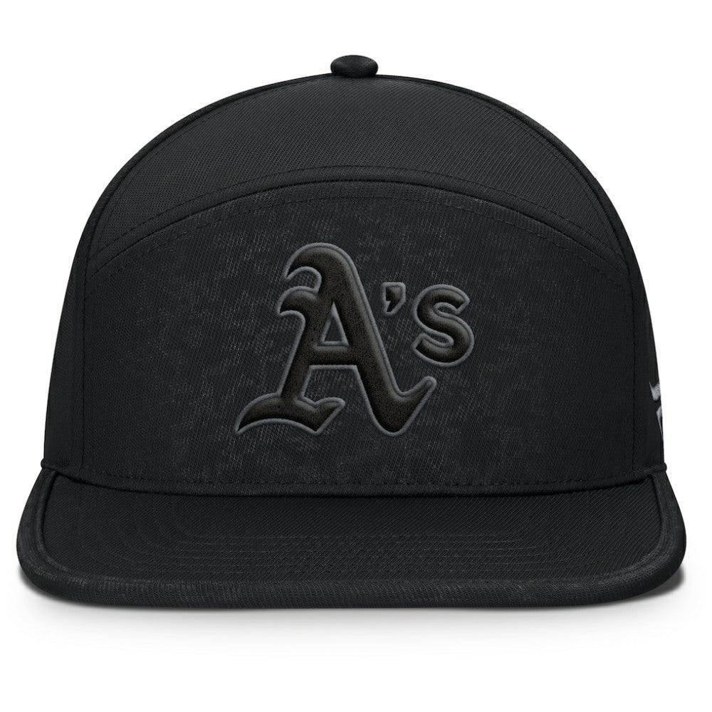 Black Athletics Fanatics Platoon Adjustable Hat