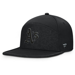 Black Athletics Fanatics Platoon Adjustable Hat