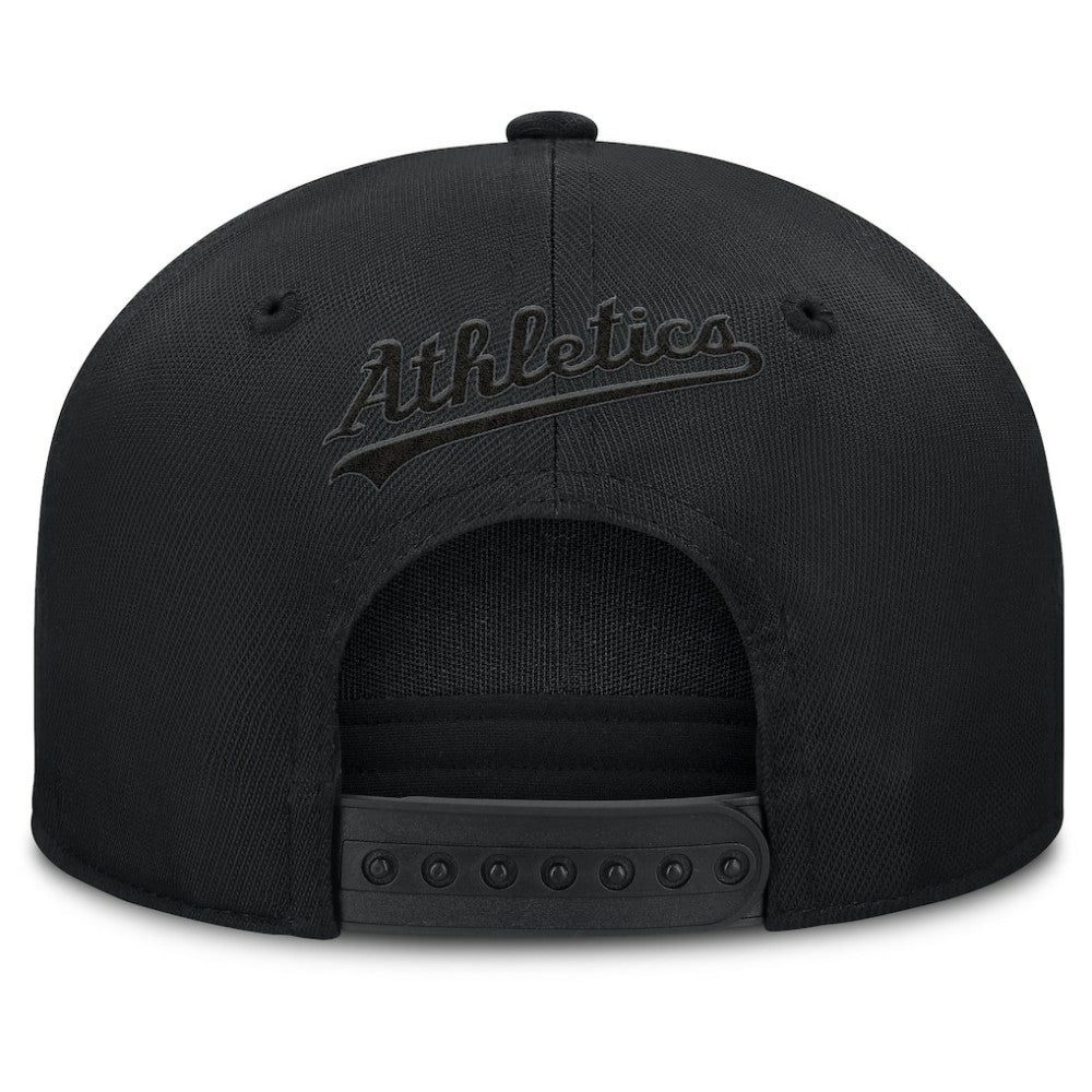 Black Athletics Fanatics Platoon Adjustable Hat