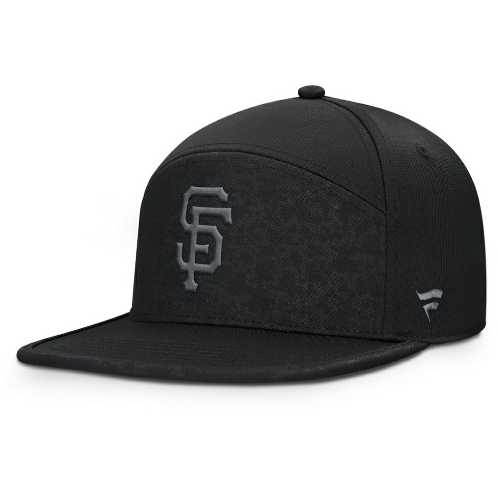 Black San Francisco Giants Fanatics Platoon Adjustable Hat