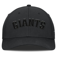 Black San Francisco Giants Fanatics Overpower Flex Hat