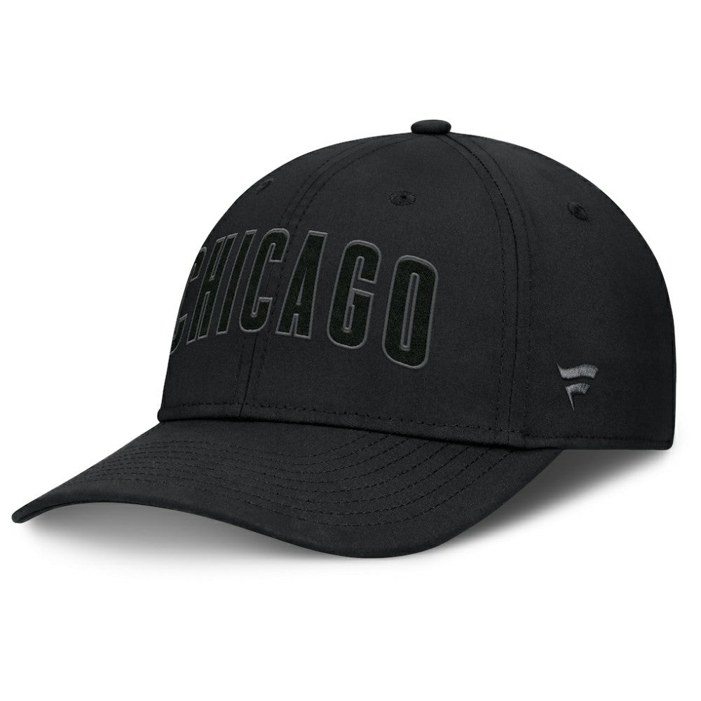 Black Chicago Cubs Fanatics Overpower Flex Hat