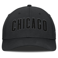 Black Chicago Cubs Fanatics Overpower Flex Hat