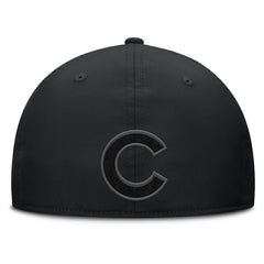 Black Chicago Cubs Fanatics Overpower Flex Hat