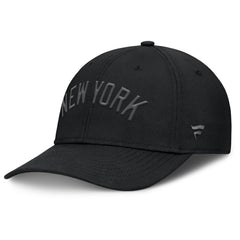 Black New York Yankees Fanatics Overpower Flex Hat