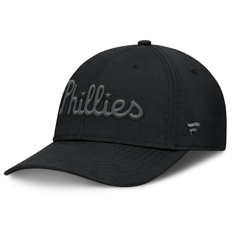 Black Philadelphia Phillies Fanatics Overpower Flex Hat
