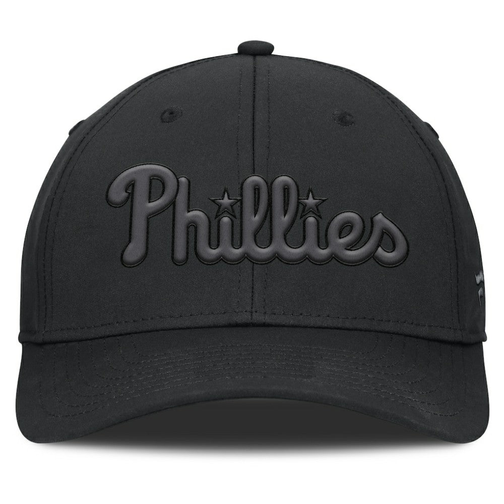 Black Philadelphia Phillies Fanatics Overpower Flex Hat