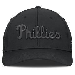 Black Philadelphia Phillies Fanatics Overpower Flex Hat