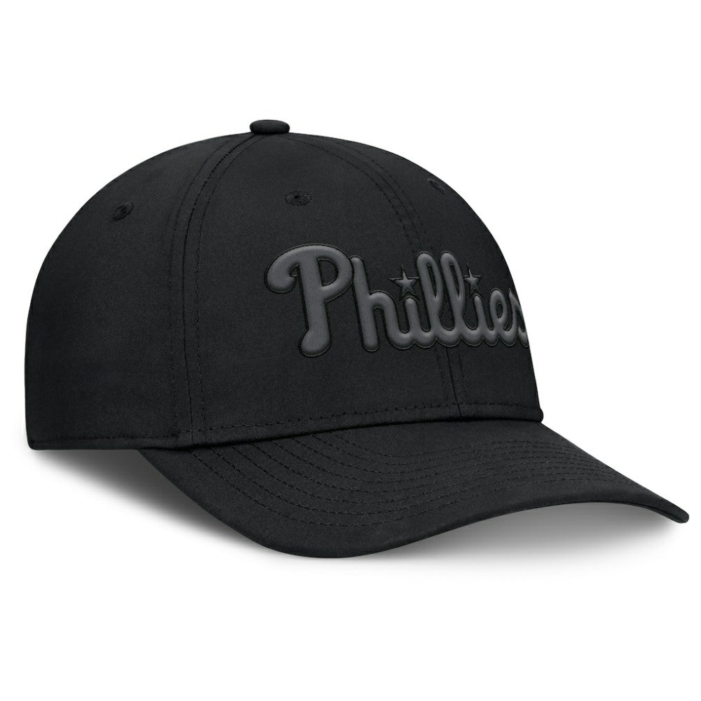 Black Philadelphia Phillies Fanatics Overpower Flex Hat