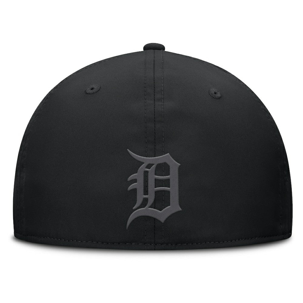 Black Detroit Tigers Fanatics Overpower Flex Hat