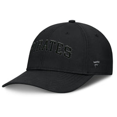Black Pittsburgh Pirates Fanatics Overpower Flex Hat