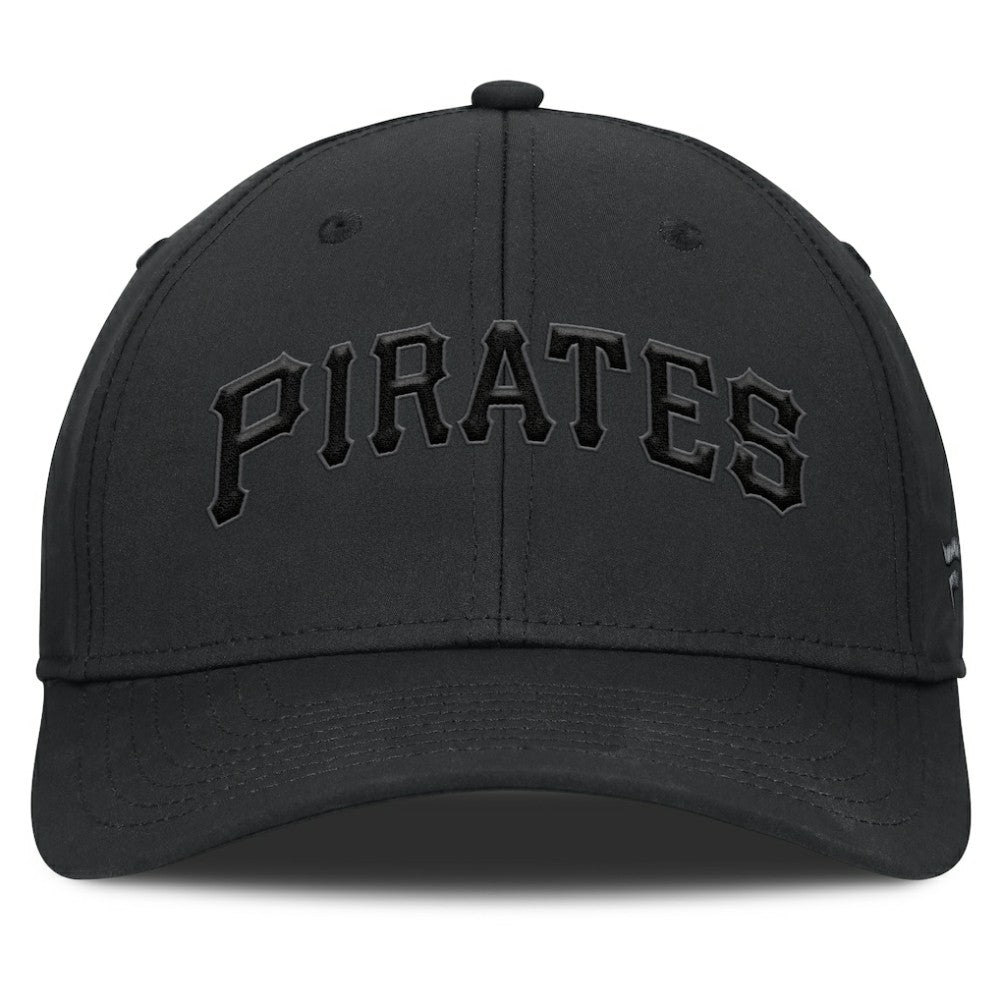 Black Pittsburgh Pirates Fanatics Overpower Flex Hat