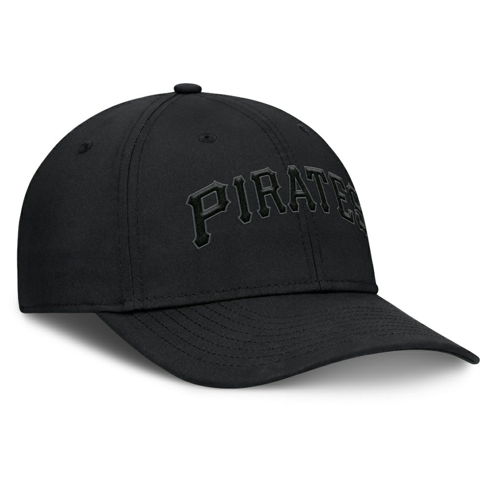 Black Pittsburgh Pirates Fanatics Overpower Flex Hat