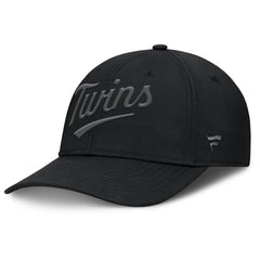 Black Minnesota Twins Fanatics Overpower Flex Hat