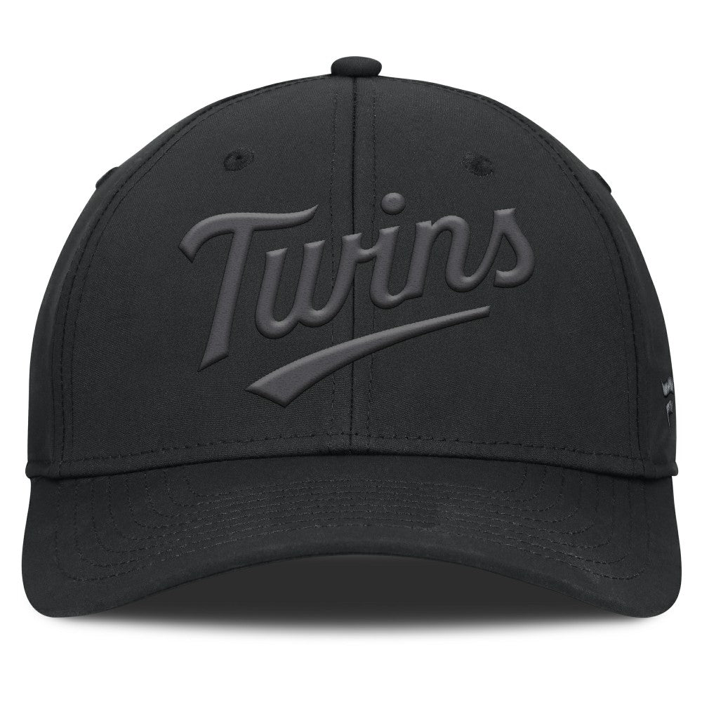 Black Minnesota Twins Fanatics Overpower Flex Hat