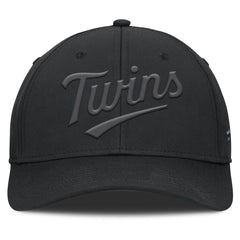 Black Minnesota Twins Fanatics Overpower Flex Hat