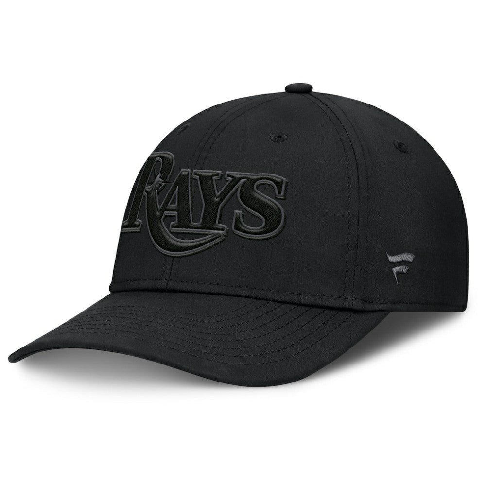 Black Tampa Bay Rays Fanatics Overpower Flex Hat