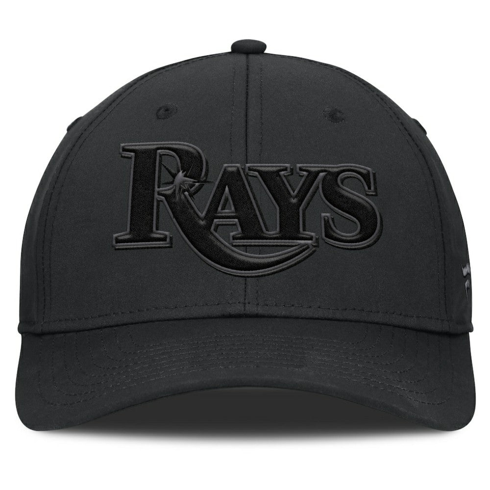 Black Tampa Bay Rays Fanatics Overpower Flex Hat