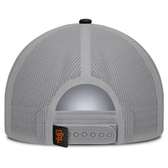 White/Black San Francisco Giants Fanatics Designated A-Frame Foam Front Trucker Adjustable Hat