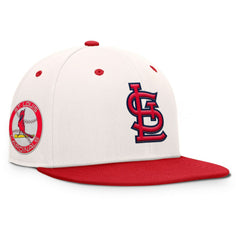 Cream/Red St. Louis Cardinals Fanatics Unit Fitted Hat