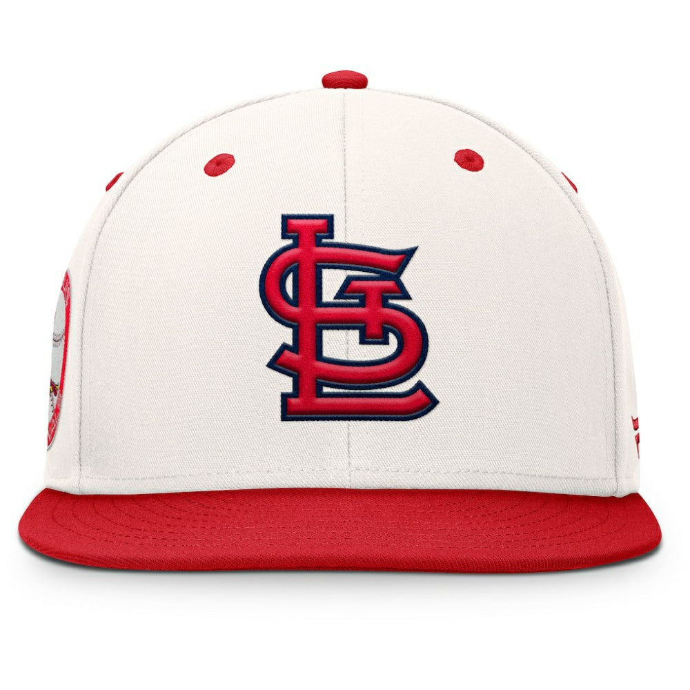 Cream/Red St. Louis Cardinals Fanatics Unit Fitted Hat