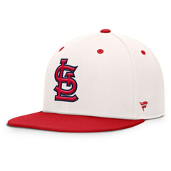 Cream/Red St. Louis Cardinals Fanatics Unit Fitted Hat