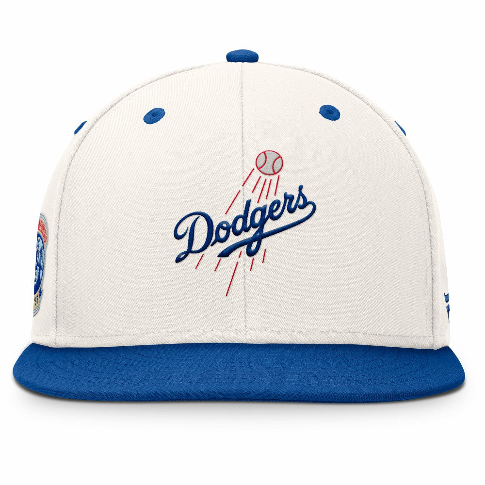 Cream/Royal Los Angeles Dodgers Fanatics Unit Fitted Hat
