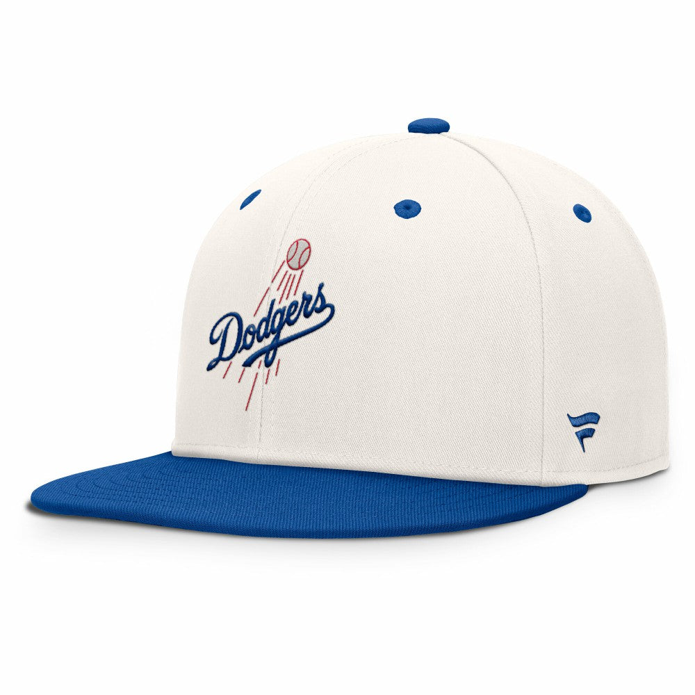 Cream/Royal Los Angeles Dodgers Fanatics Unit Fitted Hat