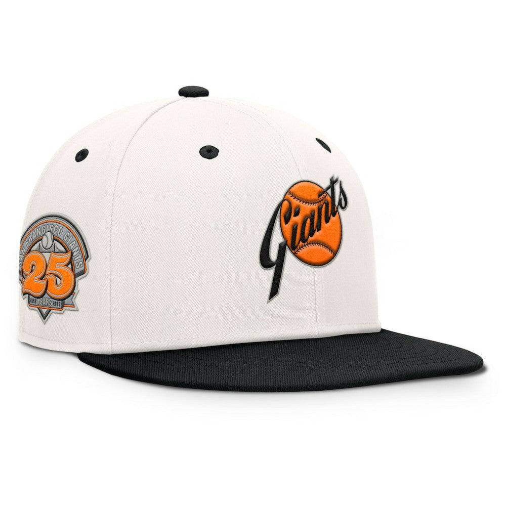 Cream/Black San Francisco Giants Fanatics Unit Fitted Hat