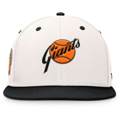 Cream/Black San Francisco Giants Fanatics Unit Fitted Hat