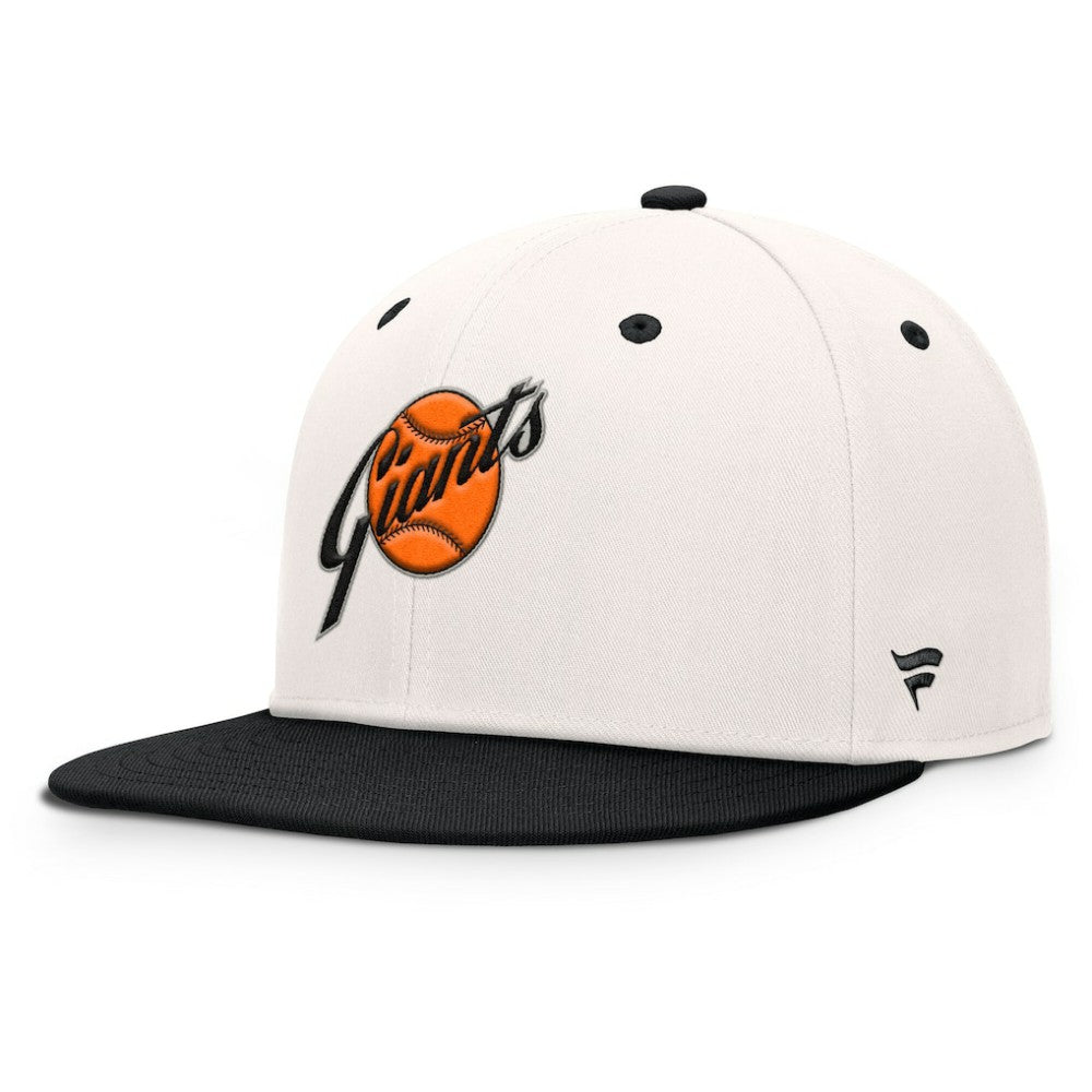 Cream/Black San Francisco Giants Fanatics Unit Fitted Hat