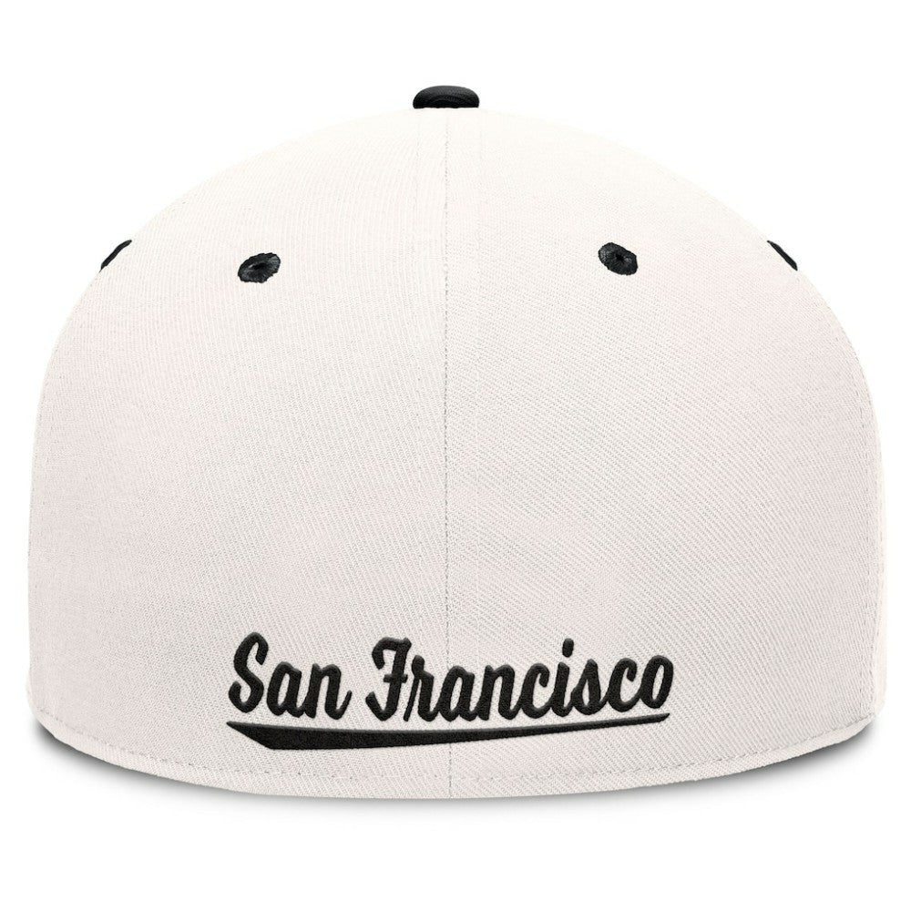 Cream/Black San Francisco Giants Fanatics Unit Fitted Hat