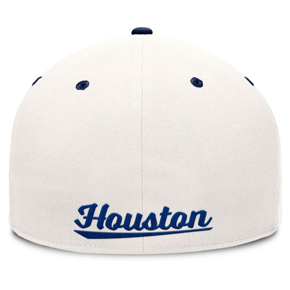 Cream/Navy Houston Astros Fanatics Unit Fitted Hat
