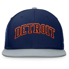 Navy/Gray Detroit Tigers Fanatics Yard Fitted Hat