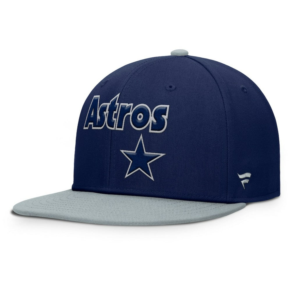 Navy/Gray Houston Astros Fanatics Yard Fitted Hat
