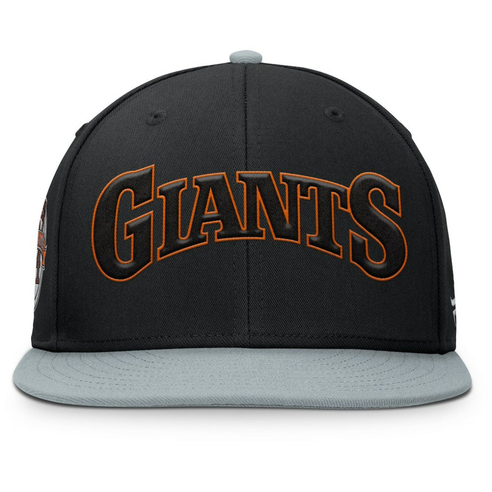 Black/Gray San Francisco Giants Fanatics Yard Fitted Hat
