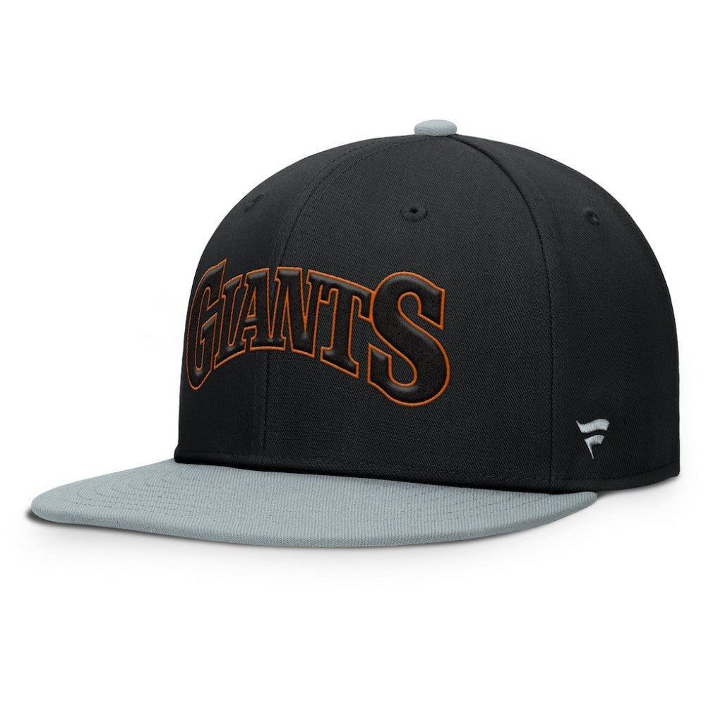 Black/Gray San Francisco Giants Fanatics Yard Fitted Hat